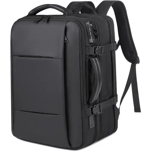 GENERICO Negro modelo Mochila Unisex Ejecutiva Expandible negros 2025112516305532204