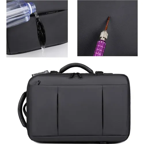 GENERICO Mochila Unisex Ejecutiva Expandible