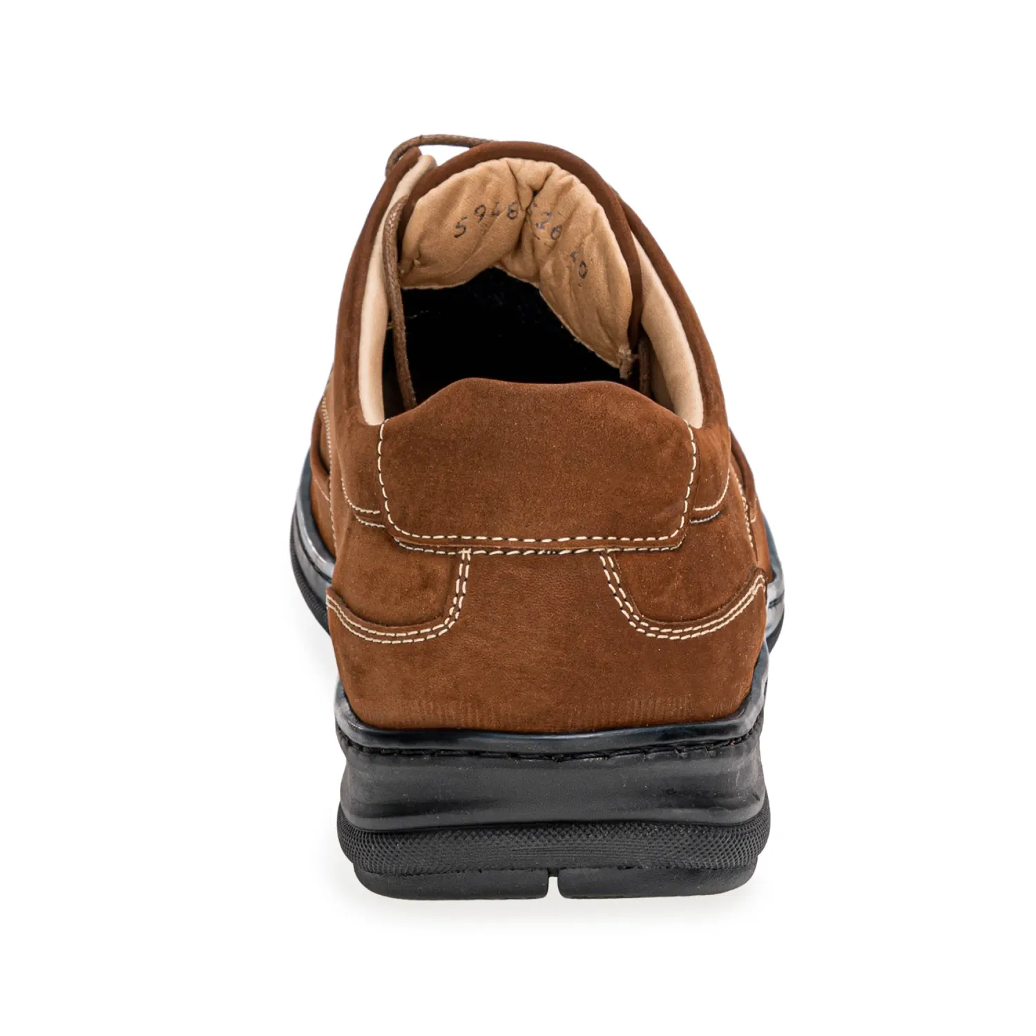 Zapato Hanover Casual Hombre Nobuck color habano | Platanitos