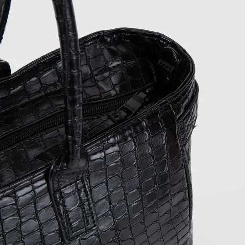 BLACK BUBBA Tote Mujer Caiman