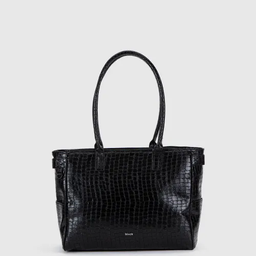 BLACK BUBBA Tote Mujer Caiman