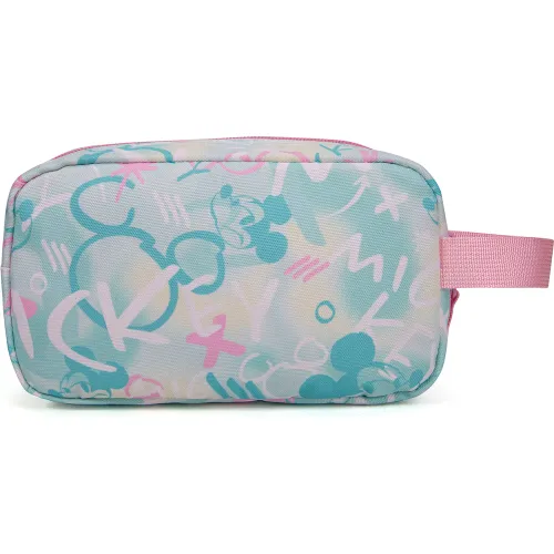 PORTA Cartuchera Escolar Blanch Mickey Graffity