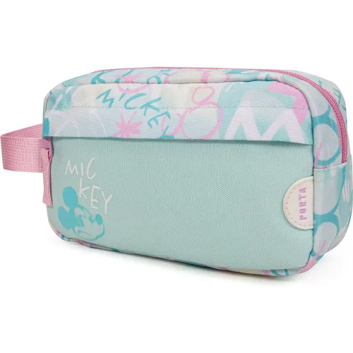 PORTA Cartuchera Escolar Blanch Mickey Graffity