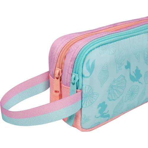 PORTA Cartuchera Escolar Niña Jasmine Ariel Icons