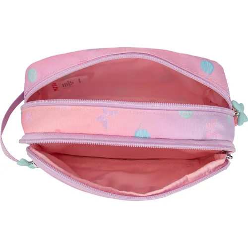 PORTA Cartuchera Escolar Niña Loren Butterfly Cat