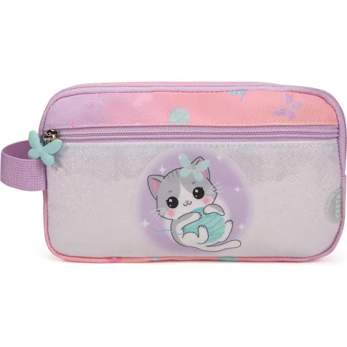 PORTA  modelo Cartuchera Escolar Niña Loren Butterfly Cat lilas 2025112723552248704  