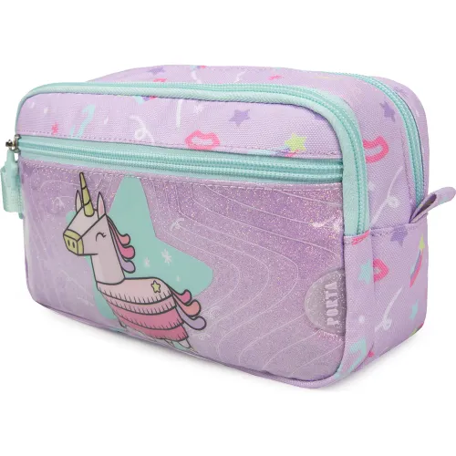 PORTA Cartuchera Escolar Niña Loren Unicorn Party