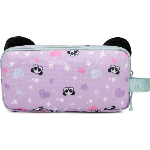 PORTA Cartuchera Escolar Niña Luan Plush Panda