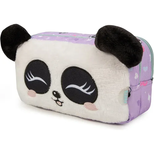 PORTA Cartuchera Escolar Niña Luan Plush Panda
