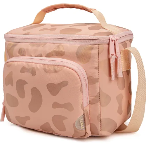 PORTA Lonchera Escolar Niña Aura Golden Cheetah