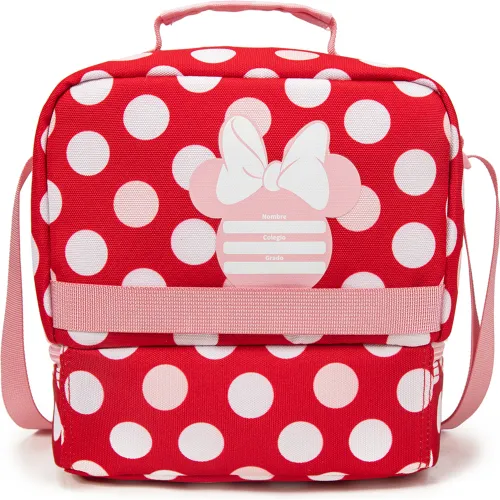 PORTA Lonchera Escolar Niña Kiddy Classic Dots