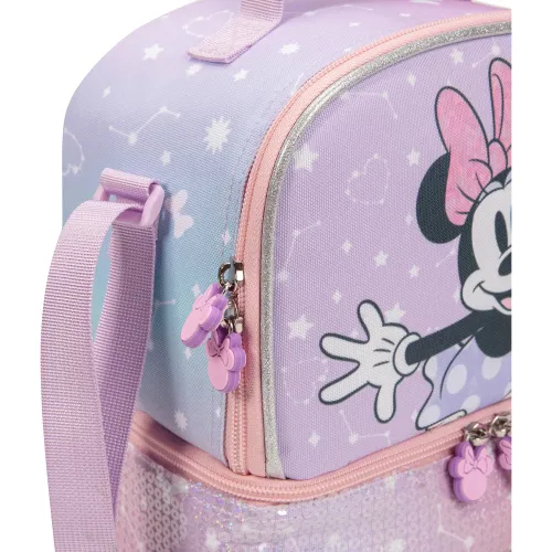 PORTA Lonchera Escolar Niña Kin Minnie Stars
