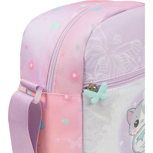 PORTA Lonchera Escolar Niña Loren Butterfly Cat