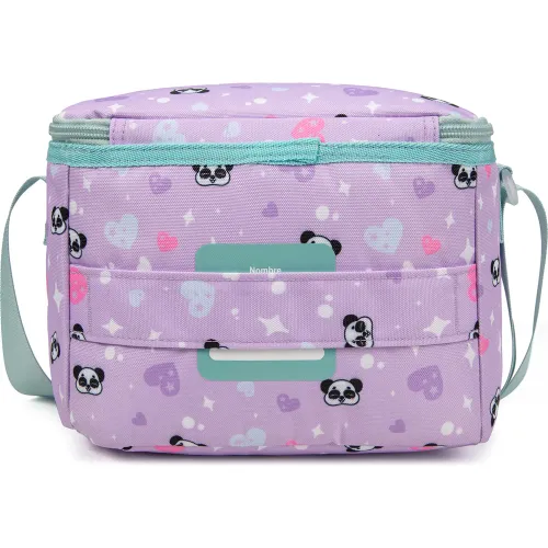 PORTA Lonchera Escolar Niña Luan Plush Panda