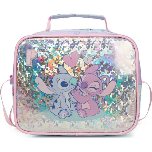 PORTA Celeste modelo Lonchera Escolar Niña Vany Stitch & Angel celestes 2025112723552248761  
