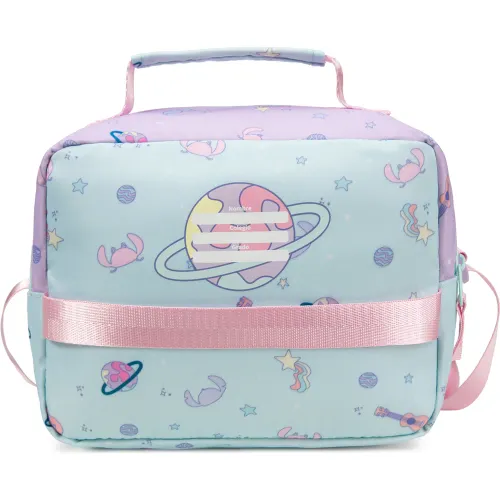 PORTA Lonchera Escolar Niña Vany Stitch & Angel