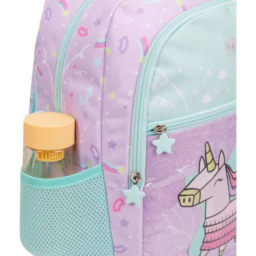 PORTA Mochila Escolar Niña Loren Unicorn Party