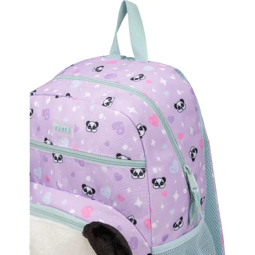 PORTA Mochila Escolar Niña Luan Plush Panda