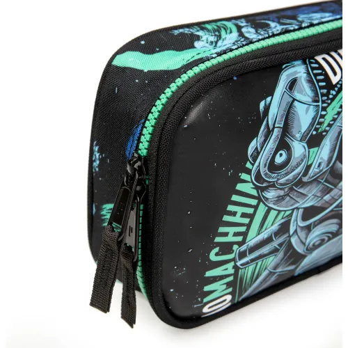 PORTA Cartuchera Escolar Niño Keno Dinobot