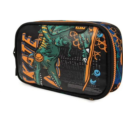 PORTA Cartuchera Escolar Niño Keno Dinoskate