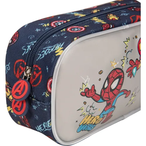 PORTA Cartuchera Escolar Niño Kin Heroe Avengers