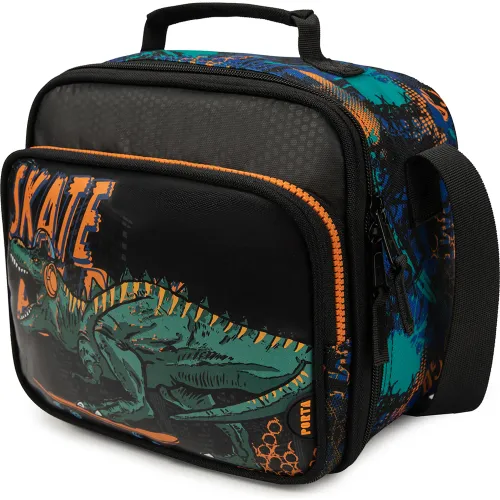 PORTA Lonchera Escolar Niño Keno Dinoskate