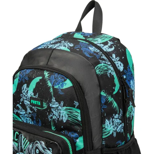 PORTA Mochila Escolar Niño Keno Dinobot