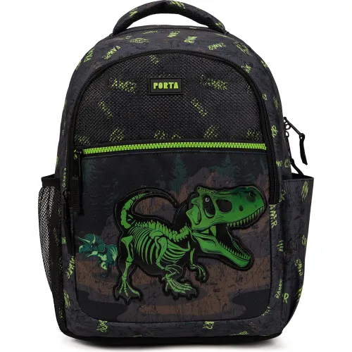 PORTA de Niña / Niño modelo Mochila Escolar Niño Loren Green Dino niña 2025112723552248887