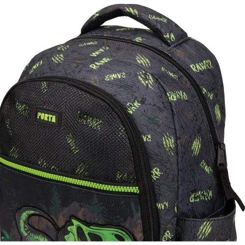 PORTA Mochila Escolar Niño Loren Green Dino