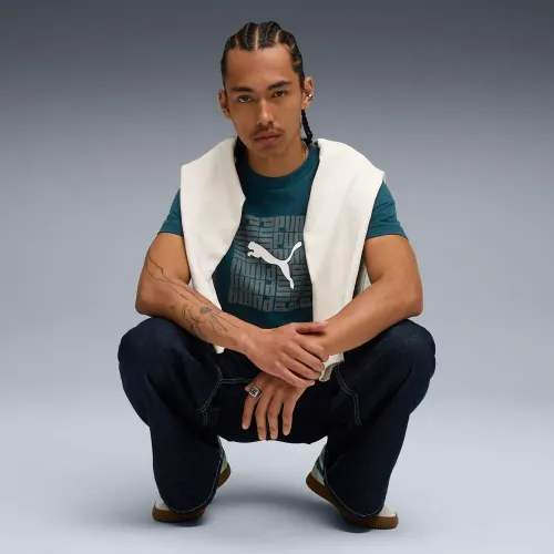 Puma Polo Deportiva Hombre Graphic Box Tee