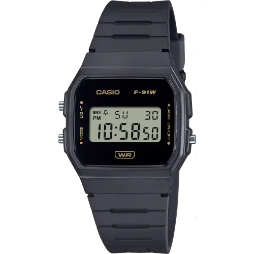 CASIO Negro de Hombre / Mujer modelo Reloj Unisex Casio F-91wb-8 negros plomos hombre 2025112815311709321