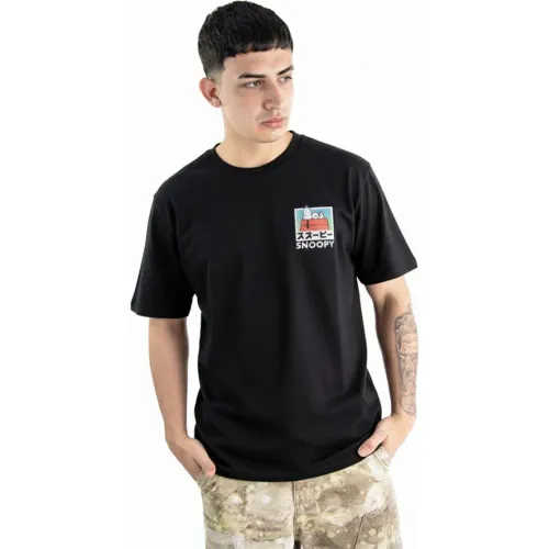 SNOOPY Polo Oversize Manga Corta Hombre Snoopy Pea-005