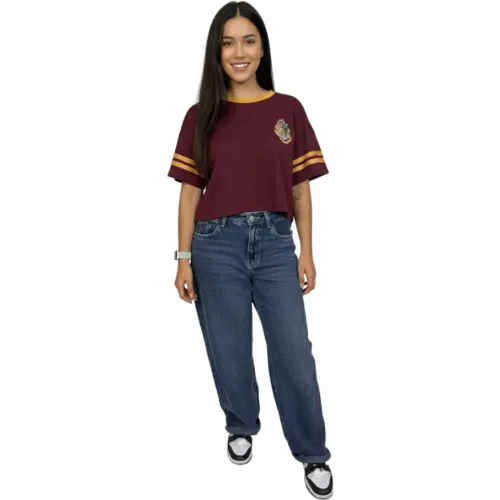 HARRY POTTER Polo Crop Manga Corta Mujer Harry Potter Hpr-002
