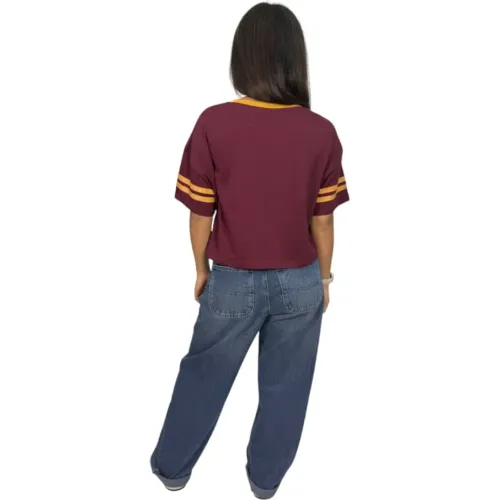 HARRY POTTER Polo Crop Manga Corta Mujer Harry Potter Hpr-002