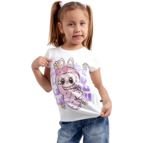 LABUBU Polo Manga Corta Niña Labubu Mca-007