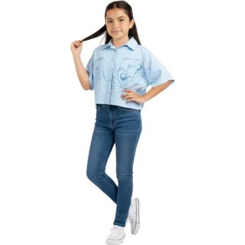 STITCH Blusa Manga Corta Niña Stitch Lls-098