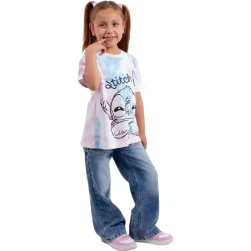 STITCH Polo Manga Corta Niña Stitch Lls-098