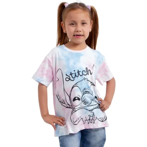 STITCH Polo Manga Corta Niña Stitch Lls-098