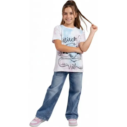 STITCH Polo Manga Corta Niña Stitch Lls-098