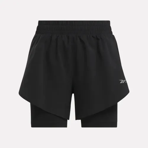 Reebok Shorts Deportiva Mujer 2 In 1 Shorts