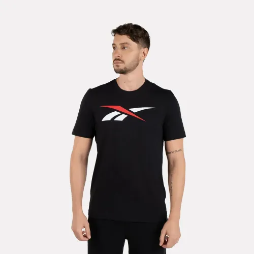 Reebok Negro de Hombre modelo Polo Deportiva Hombre Gs Vector Tee negros algodones hombre 2025112821194876626 Algodón ALGODON