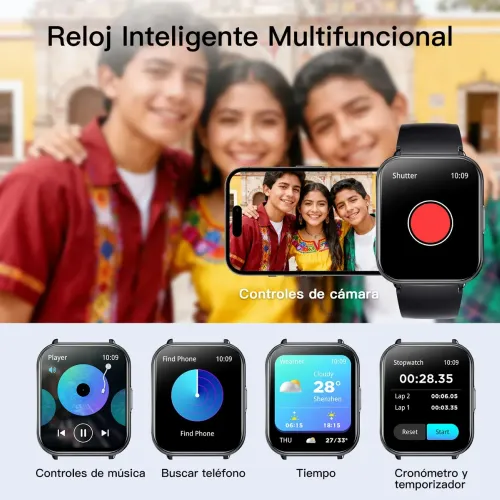 KUMI Reloj Inteligente Smartwatch M2