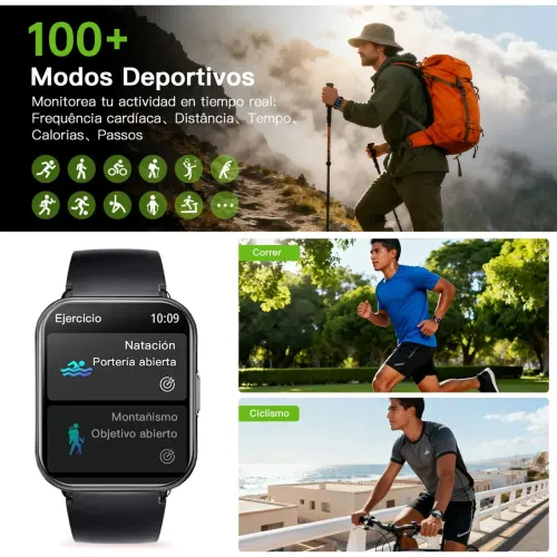 KUMI Reloj Inteligente Smartwatch M2