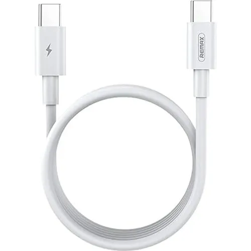 REMAX Cable De Carga Rápida Remax Rc-183c Type-C To C Blanco 2m