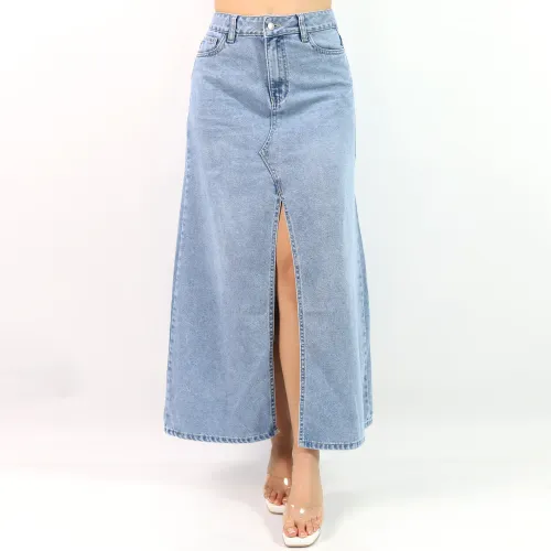 JAROLA Falda Denim Mujer Cayetana