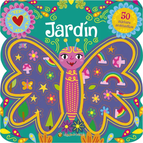 EL GATO DE HOJALATA Jardin - Stickers Acolchaditos