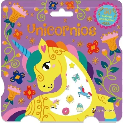 EL GATO DE HOJALATA Unicornios - Stickers Acolchaditos