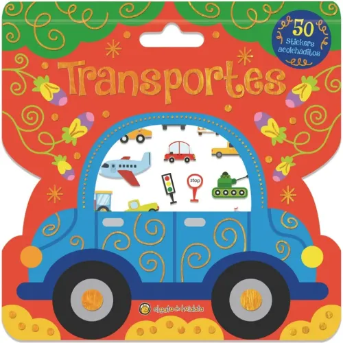 EL GATO DE HOJALATA Varios modelo Transportes - Stickers Acolchaditos varios 2025120200101828627