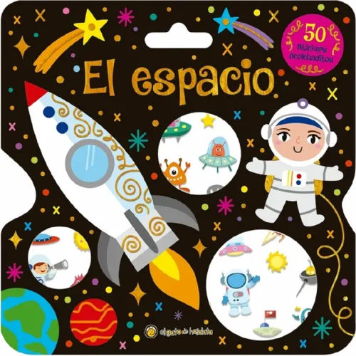 EL GATO DE HOJALATA El Espacio - Stickers Acolchaditos