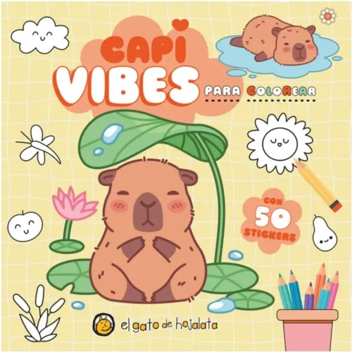 EL GATO DE HOJALATA Capi Vibes Para Colorear